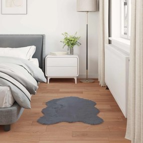 vidaXL Χαλί από τεχνητό πρόβειο δέρμα TAFALLA Ανθρακί 50 x 80 cm