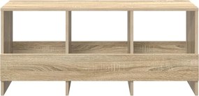 vidaXL Ράφι Περιοδικών Δρύς Sonoma 102 x 30 x 45 εκ.