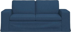 vidaXL Καναπές Μπλε 182 x 80 x 82 εκ ύφασμα