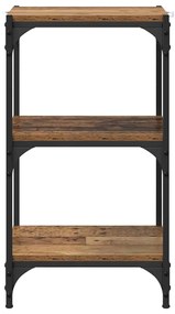 vidaXL Βιβλιοθήκη Παλαιό ξύλο 40 x 33 x 70,5 εκ.