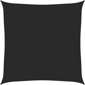 vidaXL Πανί Σκίασης Μαύρο 2 x 2 μ. από HDPE 160 γρ./μ²