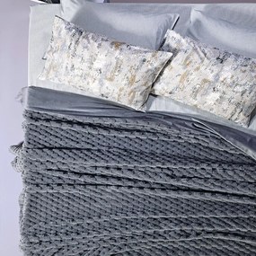 Κουβέρτα Γούνινη Joselyn 24 Grey Kentia Υπέρδιπλο 220x230cm Οικολογική Γούνα