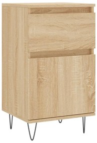 vidaXL Συρταριέρα Sonoma Δρυς 40 x 35 x 70 εκ. από Επεξεργασμένο Ξύλο