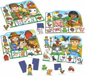 Εκπαιδευτικό παιχνίδι Orchard Old Macdonald Lotto (FR)