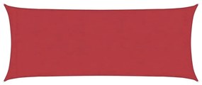 vidaXL Πανί Σκίασης Κόκκινο 2 x 5 μ. από HDPE 160 γρ./μ²
