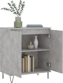 vidaXL Ντουλάπι Γκρι Σκυροδέματος 60x35x70 εκ. Επεξεργασμένο Ξύλο