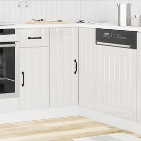 VidaXL Γωνιακό ντουλάπι βάσης κουζίνας "Lucca" High Gloss White
