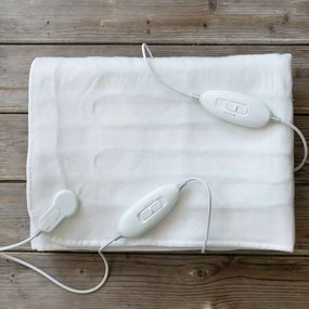 Κουβέρτα Ηλεκτρική White Nima Single 80x150cm Πολυέστερ