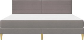 vidaXL Σκελετός Κρεβατιού 200 x 200 cm Taupe