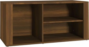 vidaXL Παπουτσοθήκη Καφέ Δρυς 100x35x45 εκ. από Επεξεργασμένο Ξύλο