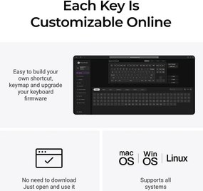 KEYBOARD WRL Q3 ULTRA/BLACK Q3U-M1 KEYCHRON