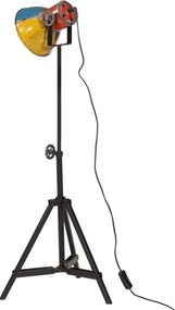 vidaXL Φωτιστικό Δαπέδου 25 W Πολύχρωμο 35x35x65/95 εκ. Ε27
