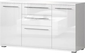 Μπουφές Realm 3D2S-Μήκος: 150 εκ.-Λευκό - 150.00Χ45.00Χ85.00cm