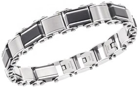 Βραχιόλι Senza Men&#039;s Steel Double Face