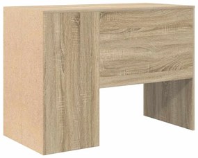 vidaXL Γραφείο με ράφι Sonoma Δρυς 102 x 50 x 75 εκ Επεξεργασμένο ξύλο