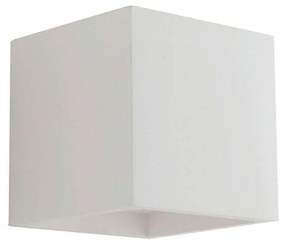 Φωτιστικό Τοίχου - Απλίκα Rubik I-RUBIK-AP 1xG9 25W 11,5x11,5x11,5cm White Intec Plaster