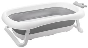 Πτυσσόμενη Μπανιέρα Μωρού Royal 83cm με Τάπα Grey 10131010003  Lorelli
