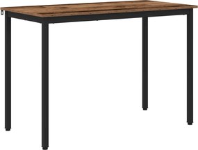 vidaXL Τραπεζαρίες 110 x 55 x 75 cm ΜΕΤΑΛΛΟ Ορθογώνιος