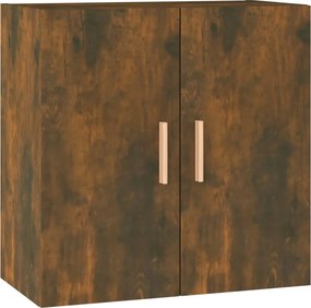 vidaXL Ντουλάπι Τοίχου Καπνιστή Δρυς 60x30x60 εκ. Επεξεργασμένο Ξύλο