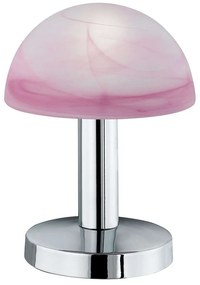 Φωτιστικό Επιτραπέζιο Fynn II 599100106 15x21cm 1xE14 40W Nickel-Pink Trio Lighting