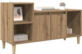 vidaXL Ντουλάπι TV 100 x 35 x 55 εκ Artisan Oak Επεξεργασμένο ξύλο