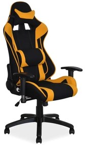 Καρέκλα Gaming  VIPER  Μαύρη / Κίτρινη