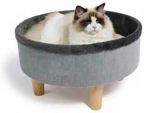 Κρεβάτι για Γάτες MPETS ROUND Γκρι 47 x 47 x 26 cm