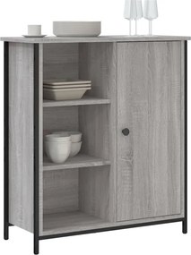 vidaXL Ντουλάπι Γκρι Sonoma 70 x 30 x 80 εκ. από Επεξεργ. Ξύλο