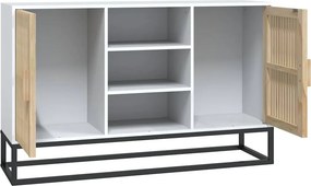 vidaXL Ντουλάπι Λευκό 105 x 30 x 65 εκ. από Επεξεργασμένο Ξύλο