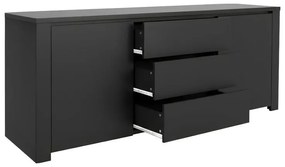 Μπουφές Kalya σε ανθρακί απόχρωση 220x49x89.5εκ 220x49x89.5 εκ.