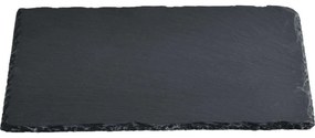 Πλατώ Σερβιρίσματος 38101 40x30cm Black Kesper Rock