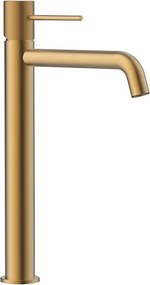 Orabella Preciosa 10375 Brushed Gold PVD - Μπαταρία επιτραπέζιου νιπτήρα