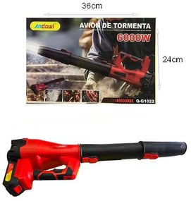 Andowl Φυσητήρας χειρός μπαταρίας 6000W Q-G1022  - Storm Aircraft