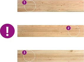 vidaXL Περβάζια παραθύρων 2 τεμ. 140x30x2 εκ. Ακατέργαστο Μασίφ Δρυός