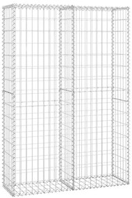 vidaXL Συρματοκιβώτιο με Καπάκια 150 x 100 x 30 εκ. Γαλβανισμένο Σύρμα