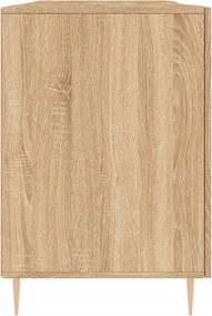 vidaXL Γραφείο Sonoma Δρυς 140 x 50 x 75 εκ. από Επεξεργασμένο Ξύλο