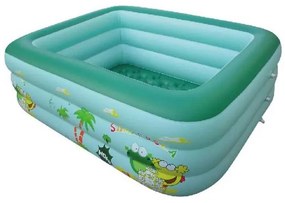 Παιδική φουσκωτή πισίνα SL-C017 210*140*65cm 151882 Πράσινο