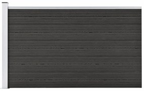 vidaXL Πάνελ Περίφραξης Γκρι 175 x 105 εκ. από WPC