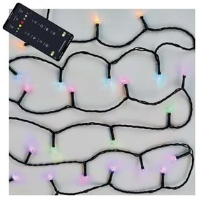 Έξυπνα Λαμπάκια Σειρά 180 LED 8,4W RGB Μαύρο ΙΡ44 18m Wi-Fi GoSmart D4ZR03 Emos -D4ZR03-Μαύρο D4ZR03