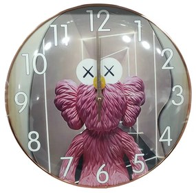 Ρολόι τοίχου - FHS-B630-1 - 505077 - Pink-505077_pi