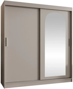 Ντουλάπα Selfie 180 συρόμενη-Cashmere