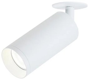 Σποτ Χωνευτό Led S056-24 9W 3000K 80Lm White Στρόγγυλο Aluminium