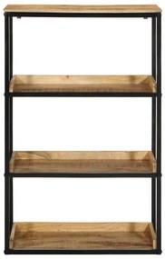 vidaXL Βιβλιοθήκη Καφέ 70 x 35 x 110 εκ. Μασίφ ξύλο μάνγκο