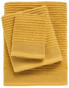 Πετσέτες Daily 0742 (Σετ 3τμχ) Ochre Das Home Towels Set 70x140cm 100% Βαμβάκι