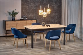 FLORIAN table artisan oak/black DIOMMI V-PL-FLORIAN-ST-ARTISAN/CZARNY DIOMMI-60-22198