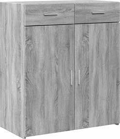 vidaXL Ντουλάπι Γκρι Sonoma 80x42,5x93 εκ. από Επεξεργασμένο Ξύλο