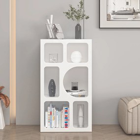 Βιβλιοθήκη Λευκό CLADREL 50x27x90