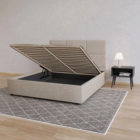 Κρεβάτι Lanotta Μπεζ 160x200cm