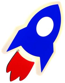 Επιτοίχιο φωτιστικό LED Nasa-Kokkino