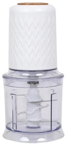 Primo PRFC-40447 Πολυκόπτης 3πλό Mαχαίρι 500W 700ml Λευκό-Wooden